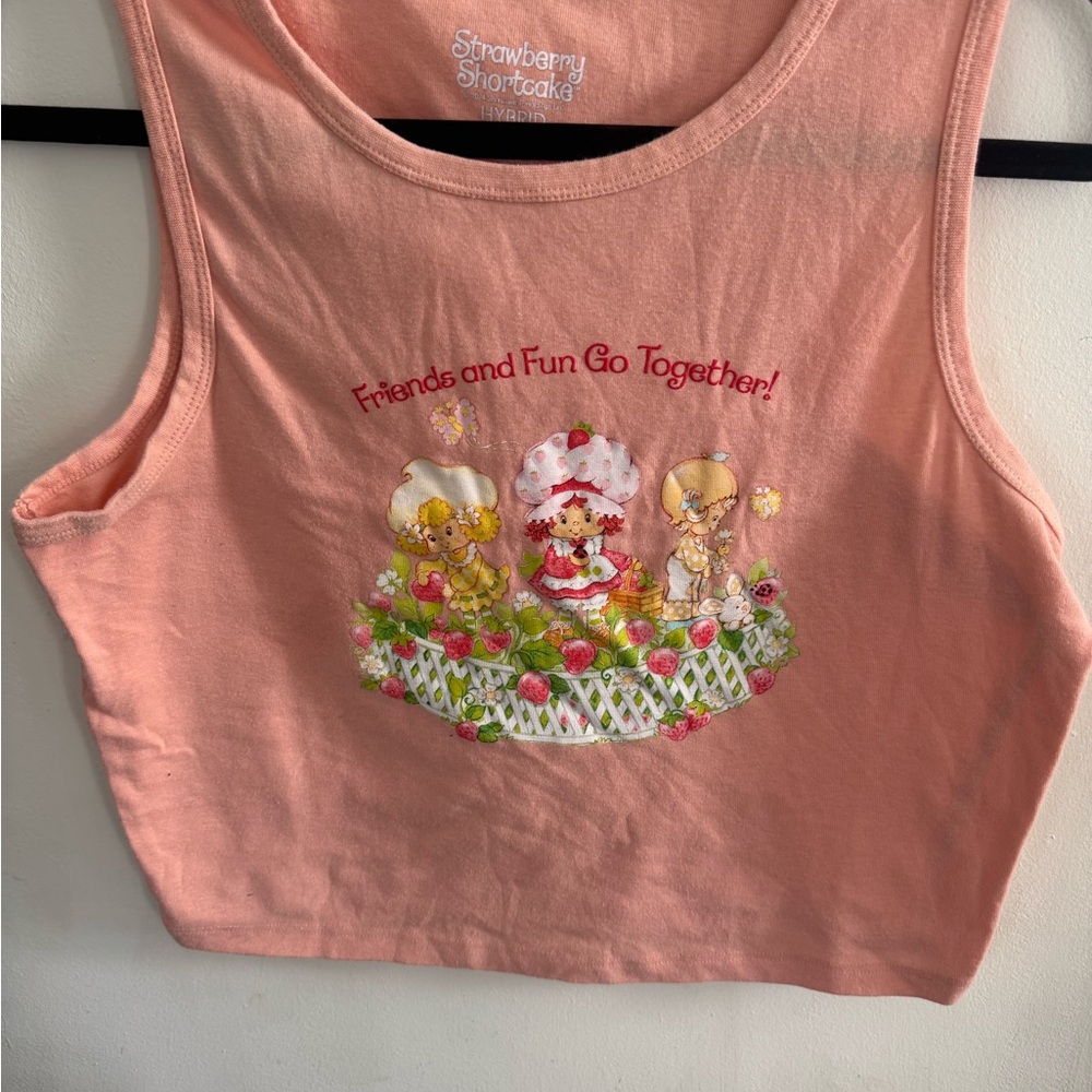 Hybrid Apparel Peach Strawberry Shortcake Tee